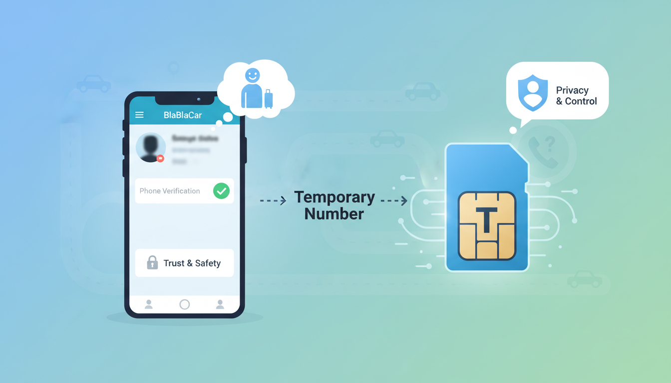 Why BlaBlaCar Users Choose Temporary Numbers for Verification