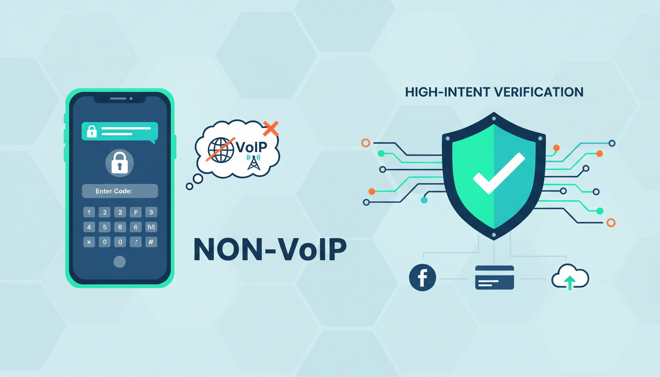 Why Non-VoIP Matters for High-Intent SMS Verification