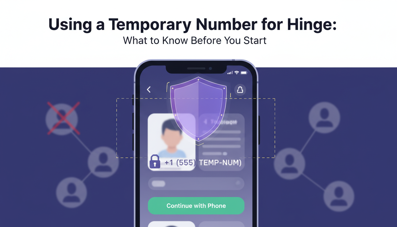 Using a Temporary Number for Hinge: What to Know Before You Start