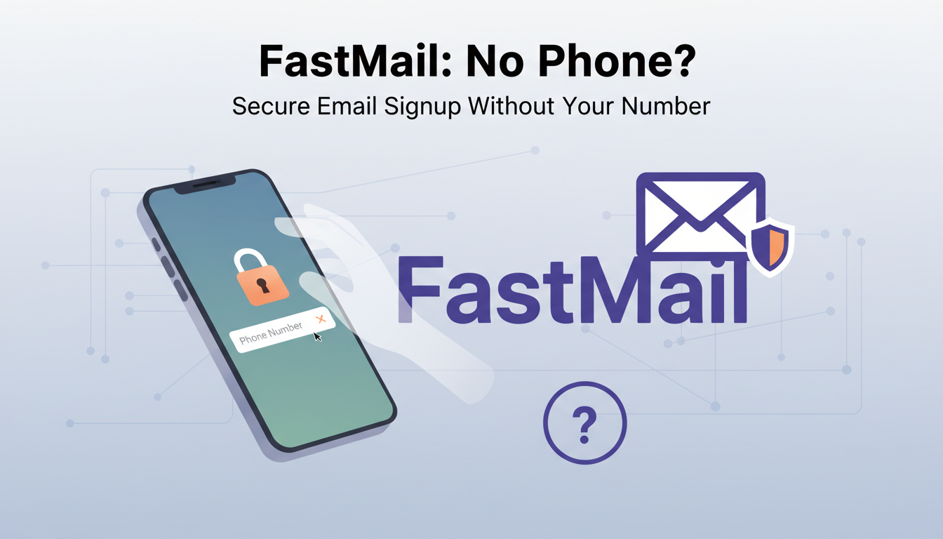 Can You Create a FastMail Account Without Using Your Personal Phone Number?