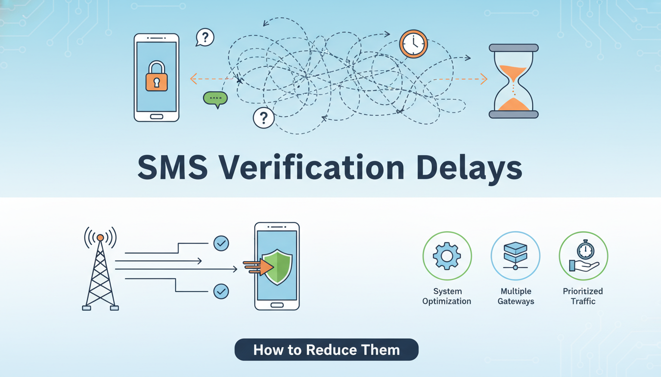 What Causes SMS Verification Delays and How to Reduce Them