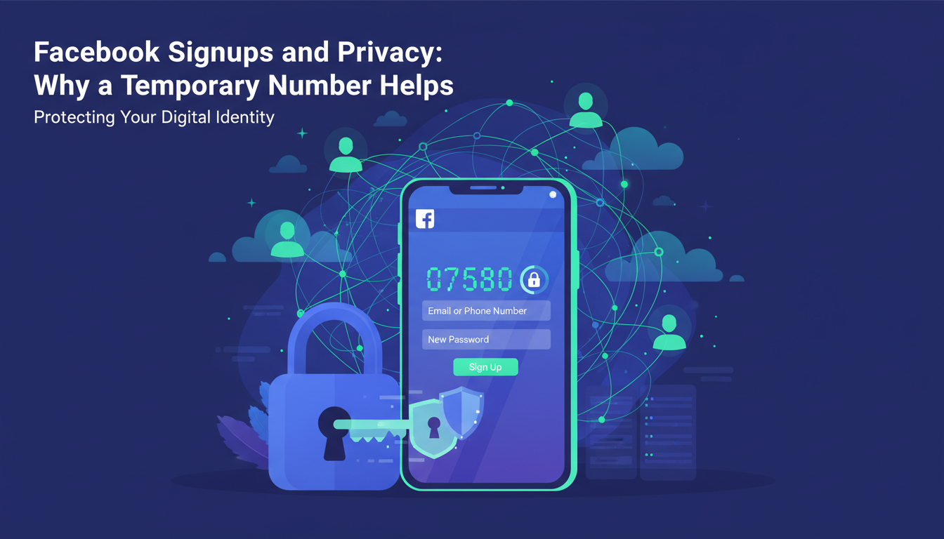 Facebook Signups and Privacy: Why a Temporary Number Helps