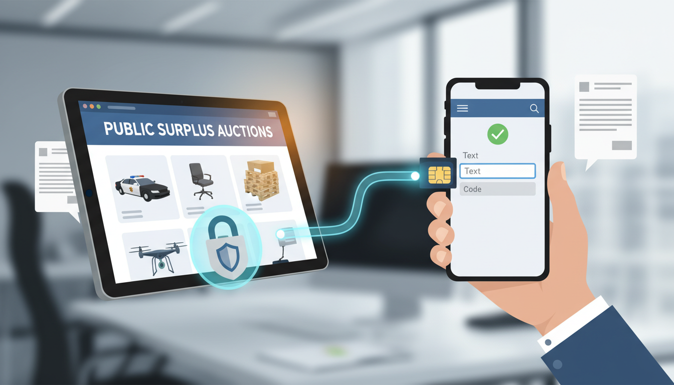 How to Verify Public Surplus With a Real SIM Number