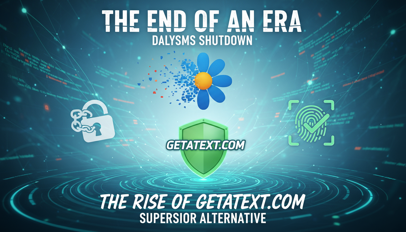 The End of an Era: DaisySMS Shutdown and the Rise of Getatext.com as the Superior Alternative
