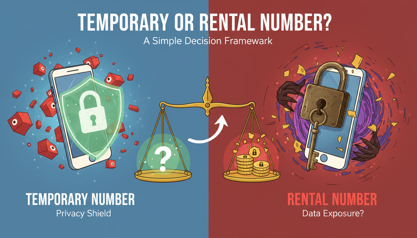 Temporary Number or Rental Number? A Simple Decision Framework