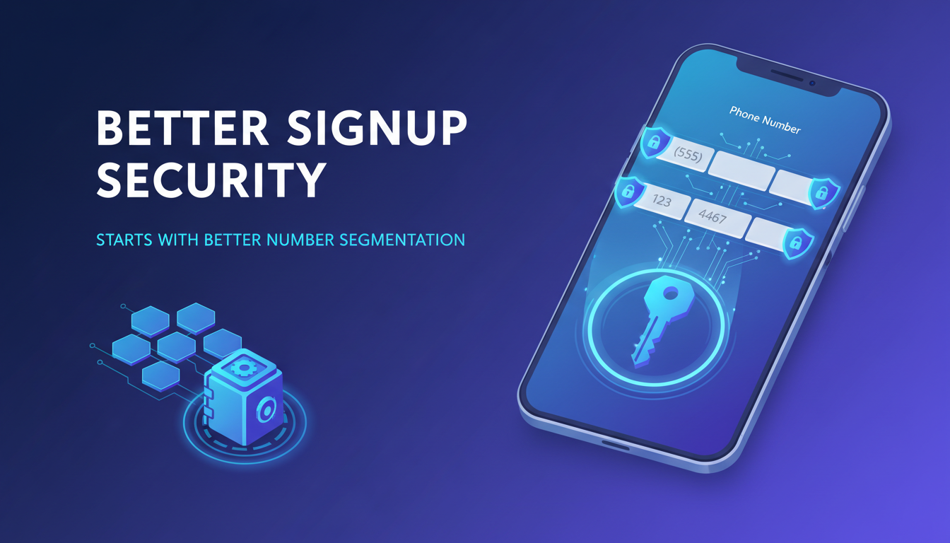 Better Signup Security Starts With Better Number Segmentation