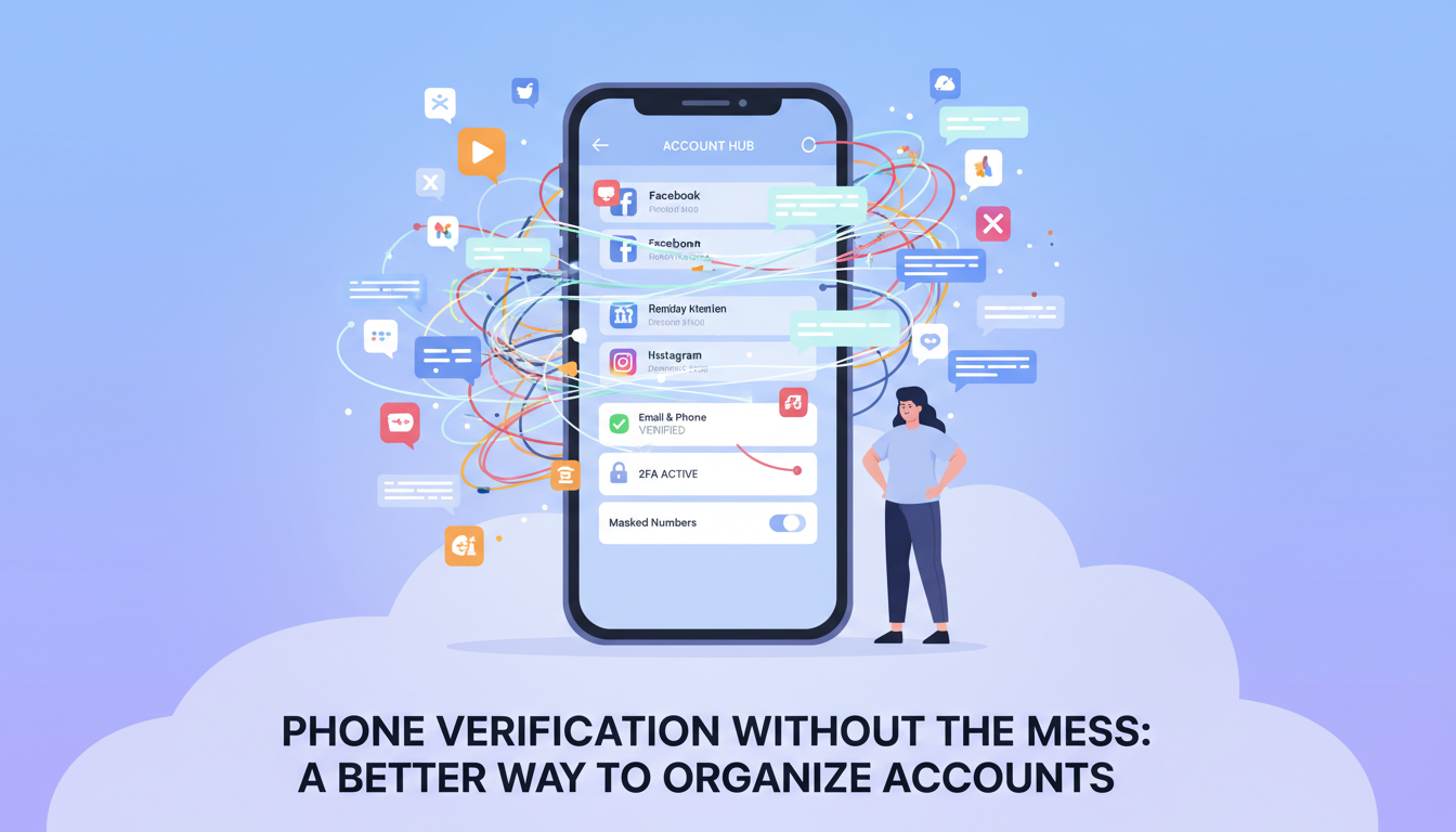 Phone Verification Without the Mess: A Better Way to Organize Accounts