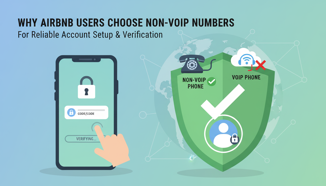 Why Airbnb Users Choose Non-VoIP Numbers for Account Setup
