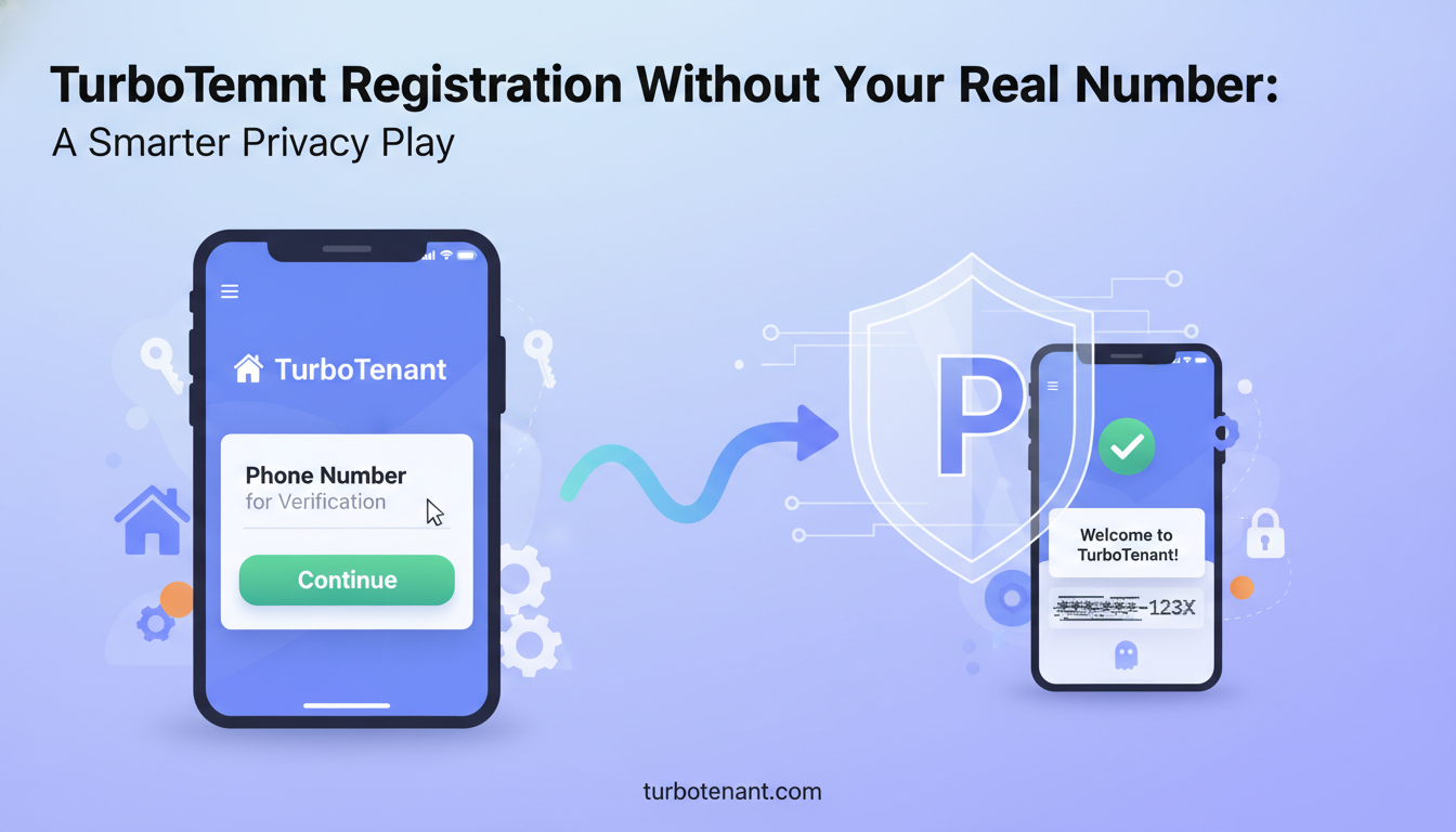 TurboTenant Registration Without Your Real Number: A Smarter Privacy Play