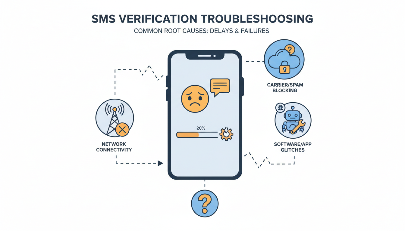 SMS Verification Troubleshooting: The Most Common Root Causes