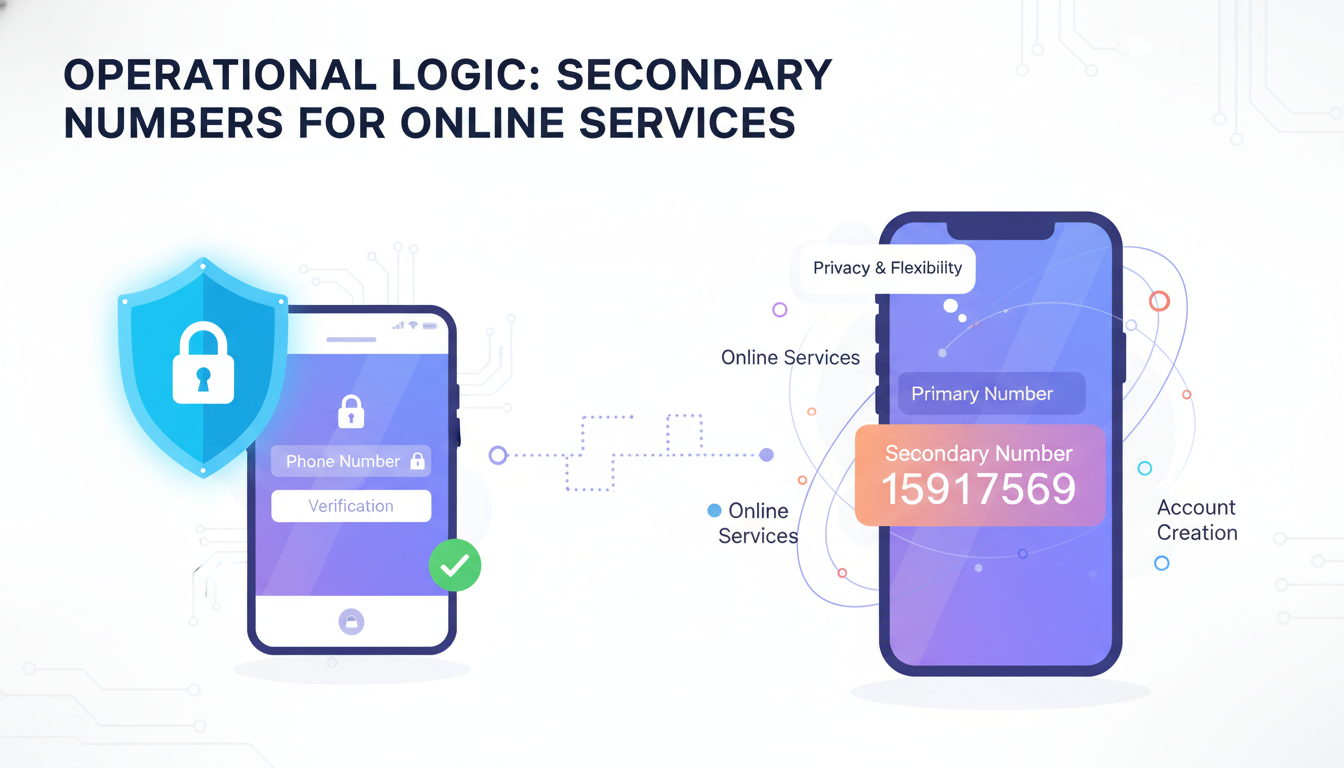 The Operational Logic Behind Using Secondary Numbers for Online Services