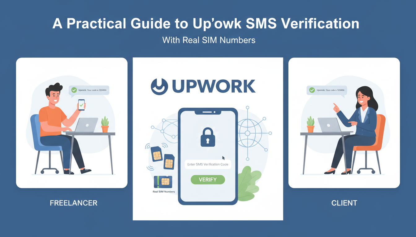 A Practical Guide to Upwork SMS Verification With Real SIM Numbers