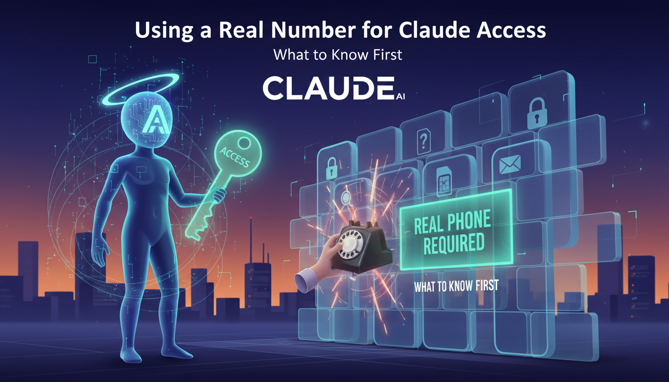 Using a Real Number for Claude Access: What to Know First