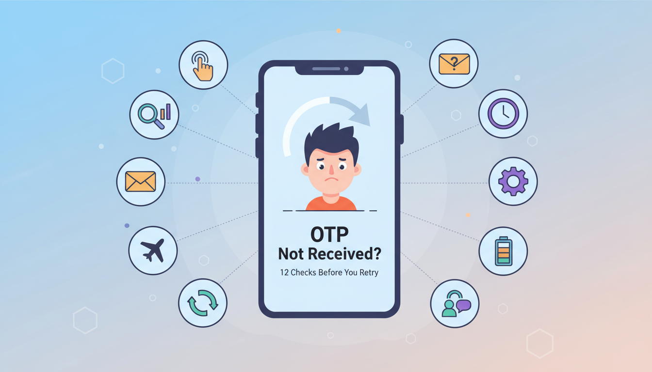 OTP Not Received? 12 Checks Before You Retry