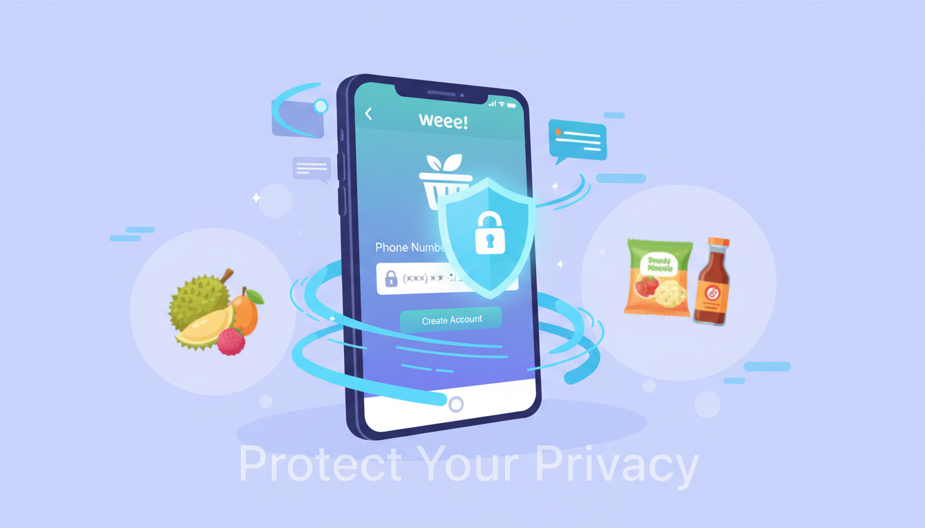 How to Protect Your Number When Creating a Weee! Account