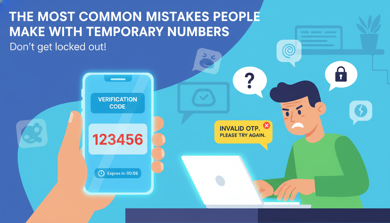 The Most Common Mistakes People Make With Temporary Numbers