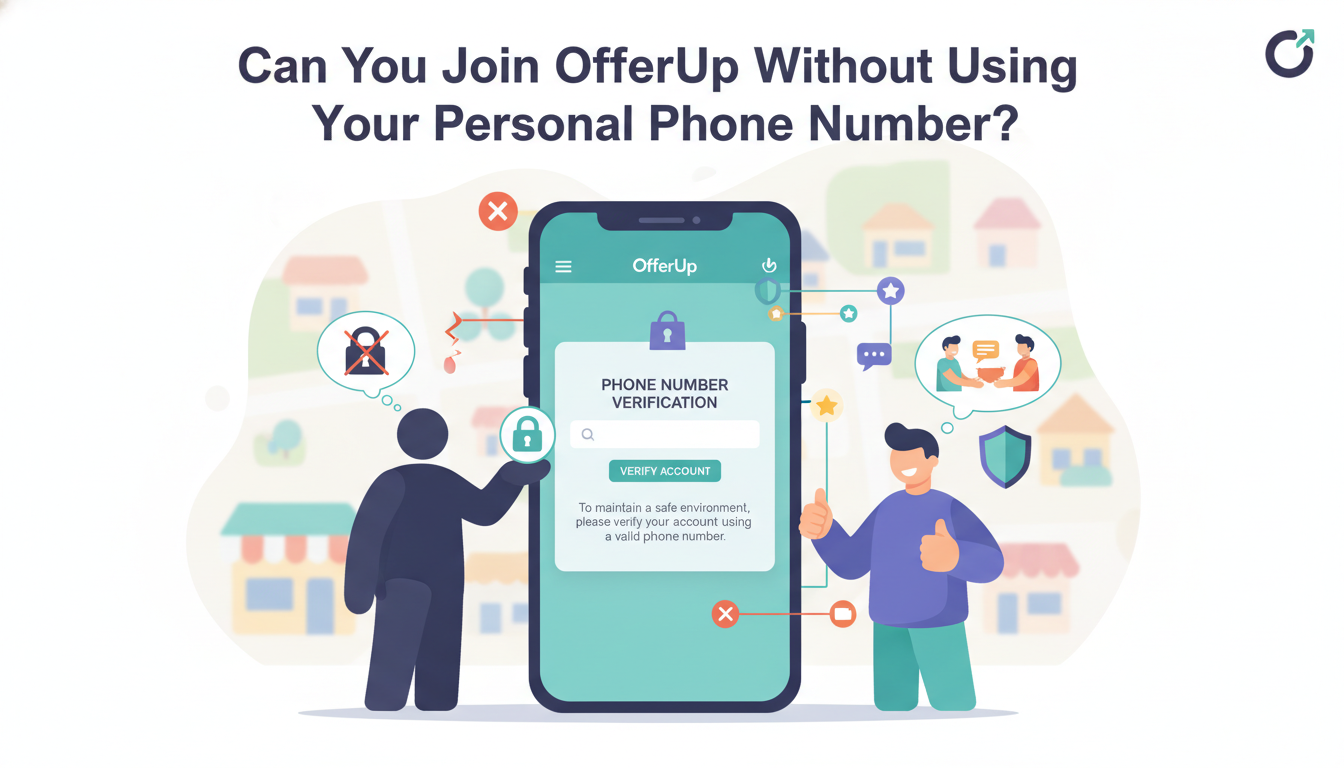 Can You Join OfferUp Without Using Your Personal Phone Number?