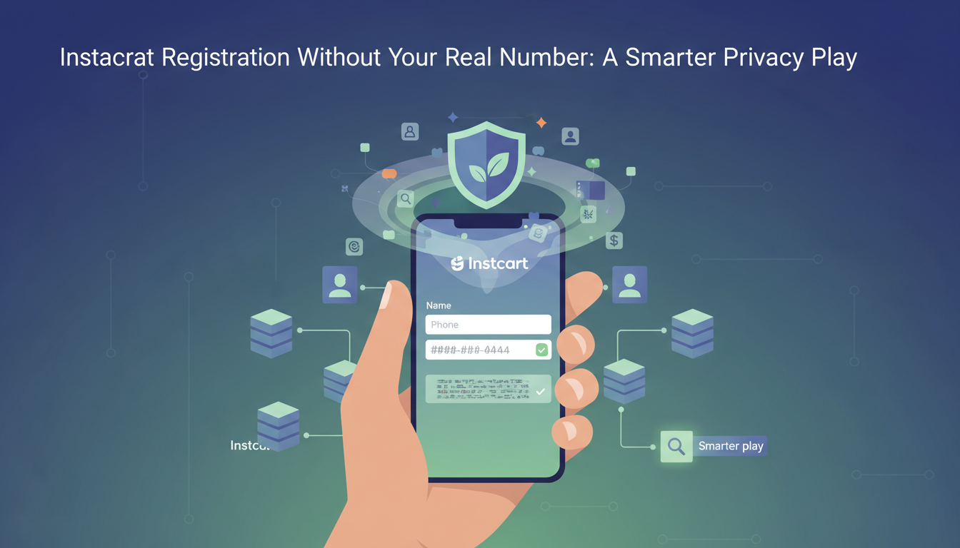 Instacart Registration Without Your Real Number: A Smarter Privacy Play