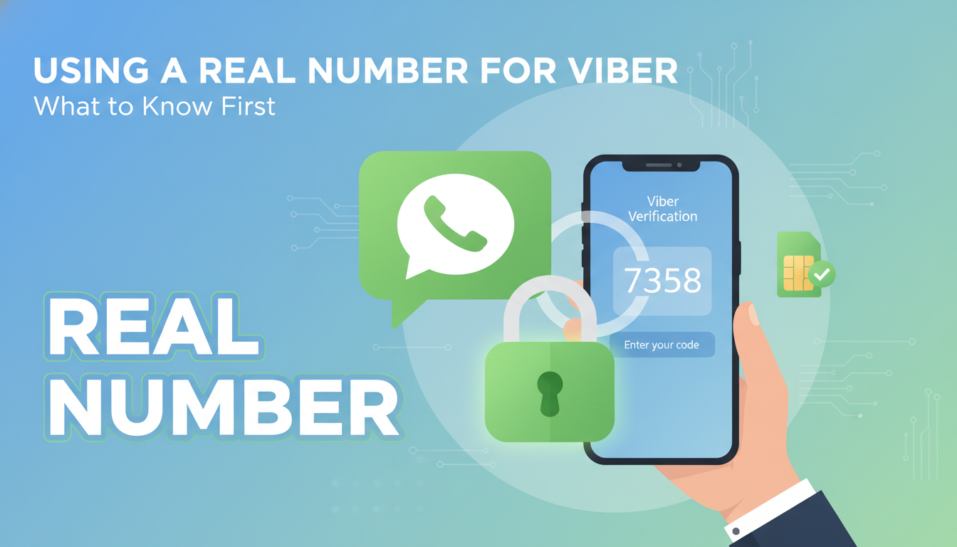 Using a Real Number for Viber: What to Know First
