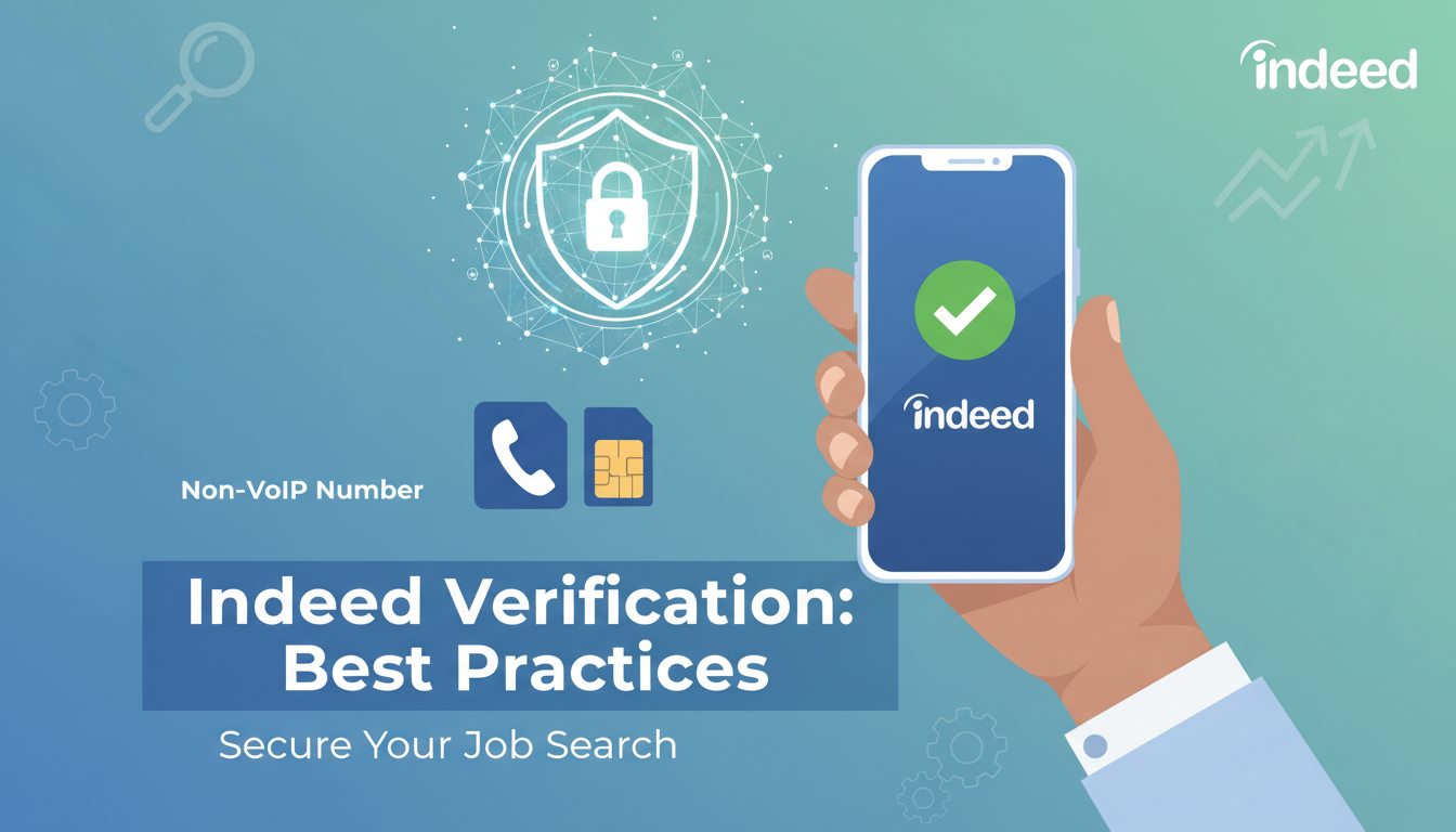 Best Practices for Indeed Verification With a Non-VoIP Number