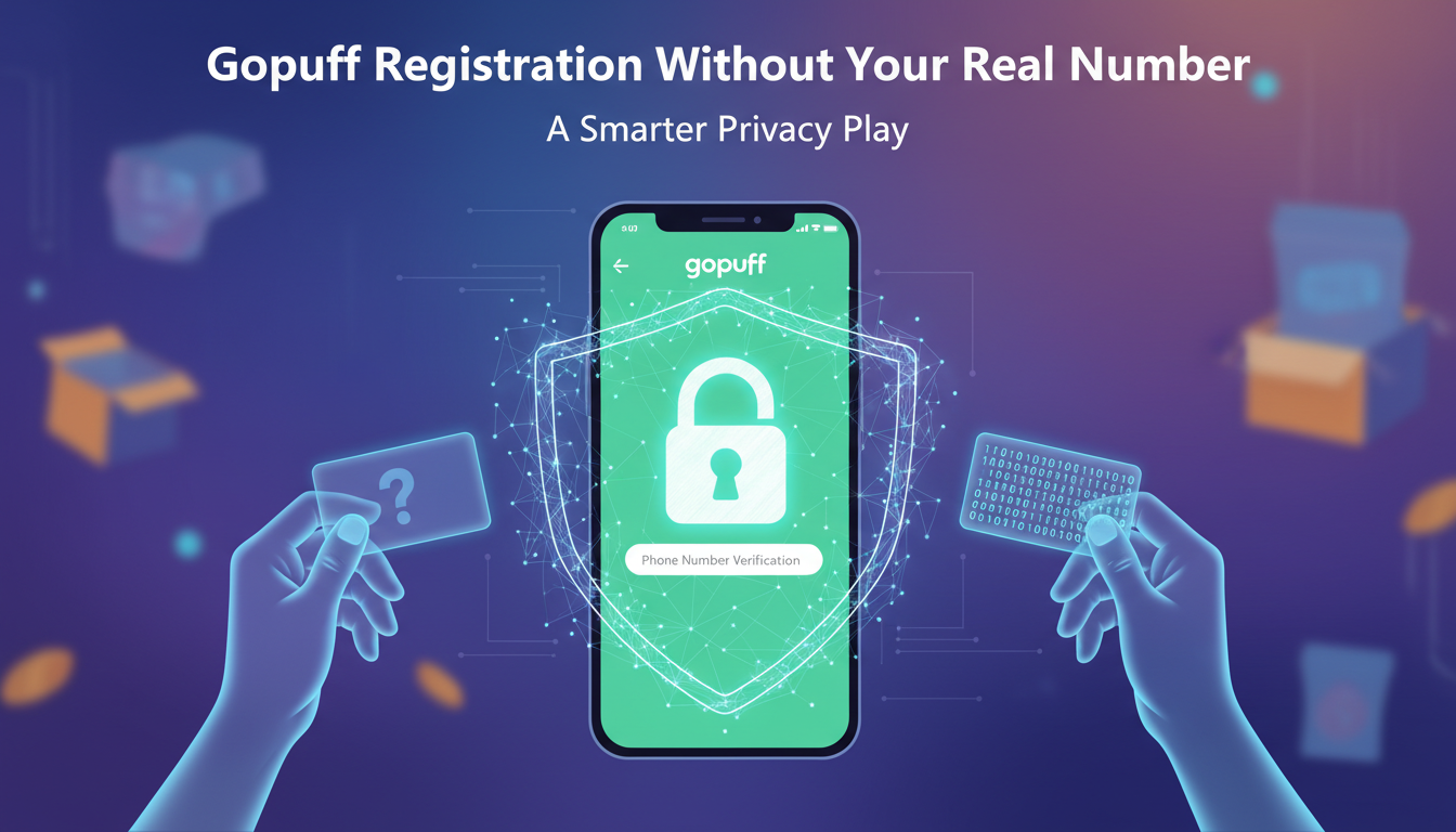 Gopuff Registration Without Your Real Number: A Smarter Privacy Play