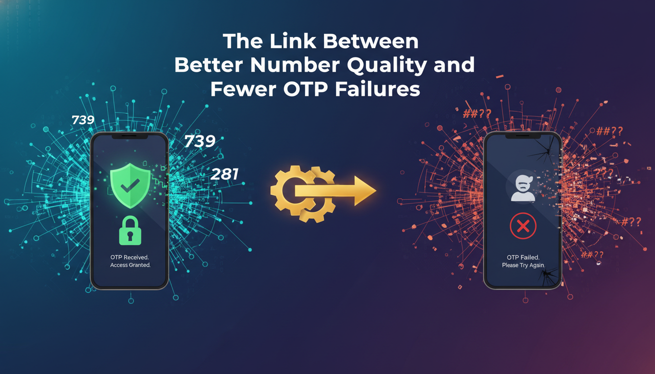 The Link Between Better Number Quality and Fewer OTP Failures