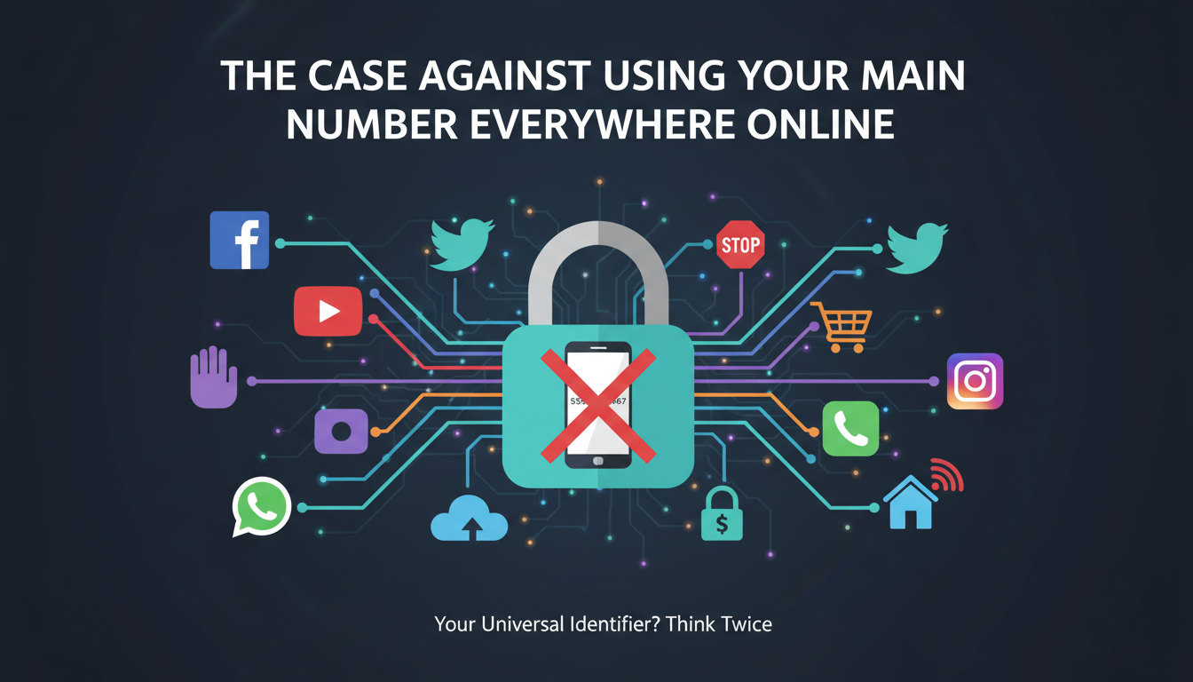 The Case Against Using Your Main Number Everywhere Online