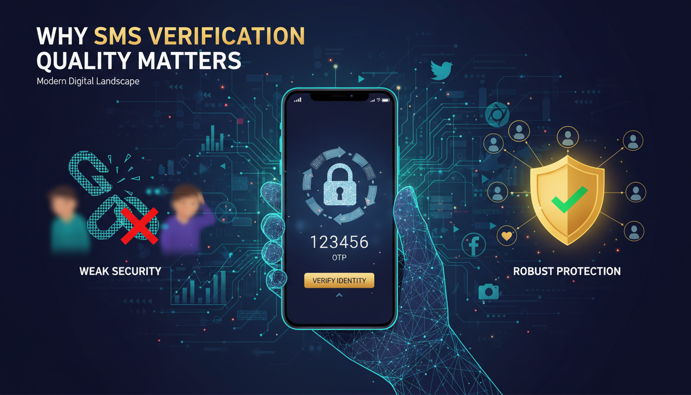 Why SMS Verification Quality Matters More Than Most People Think