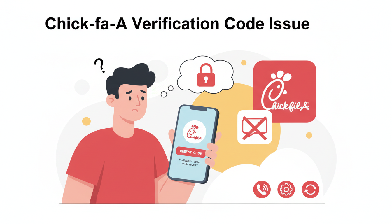 Chick-fil-A Verification Code Not Received? What Usually Fixes It