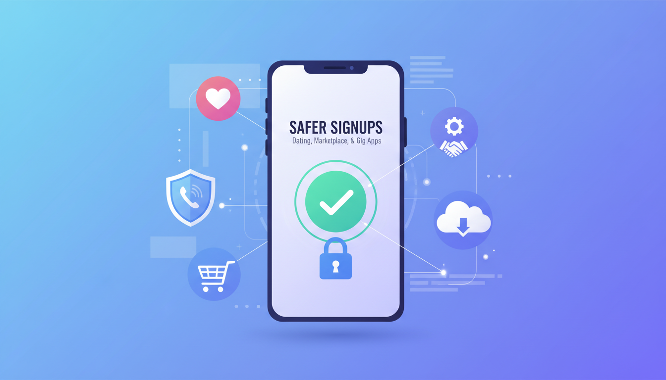 A Practical Checklist for Safer Signups on Dating, Marketplace, and Gig Apps