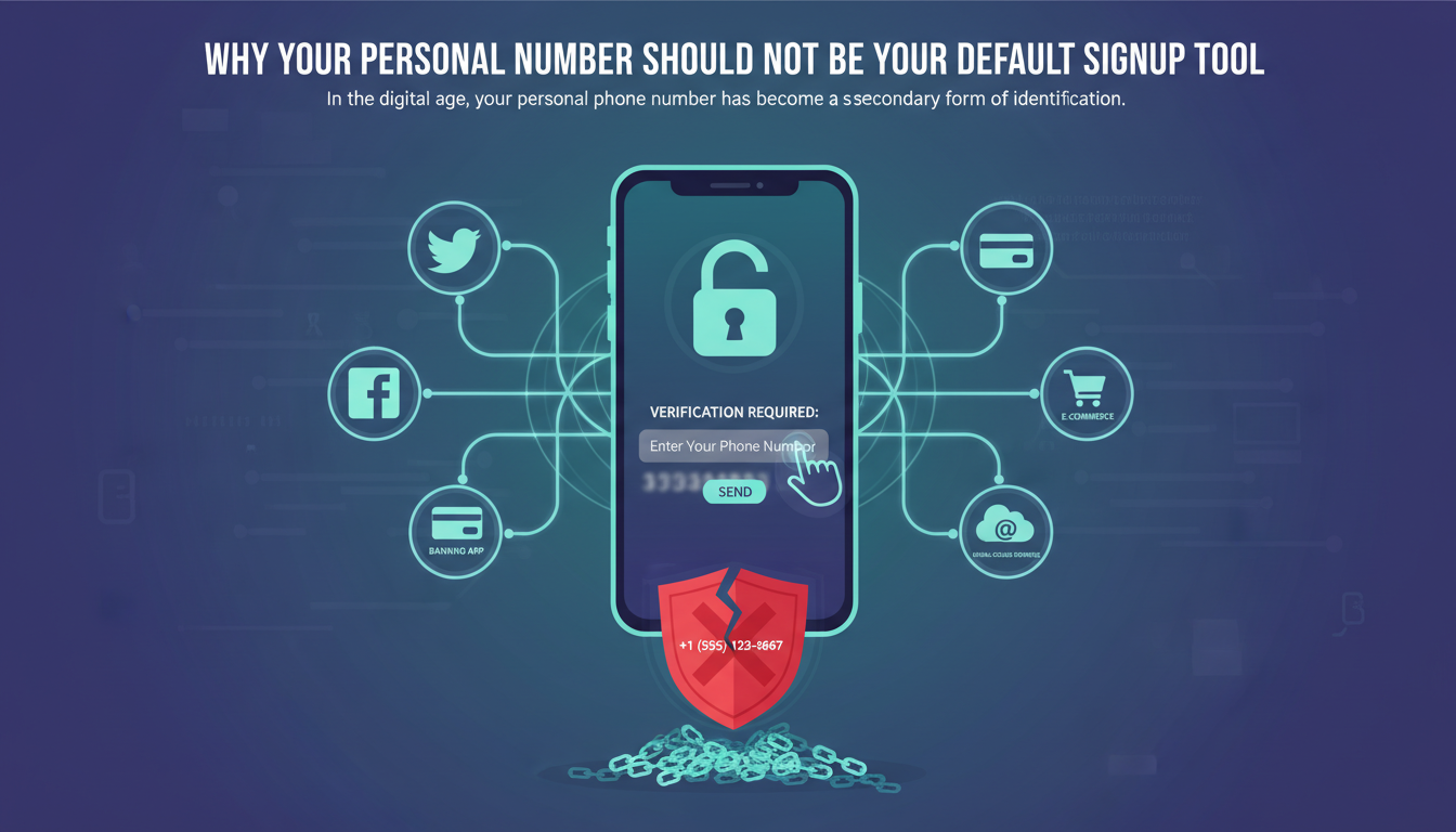 Why Your Personal Number Should Not Be Your Default Signup Tool