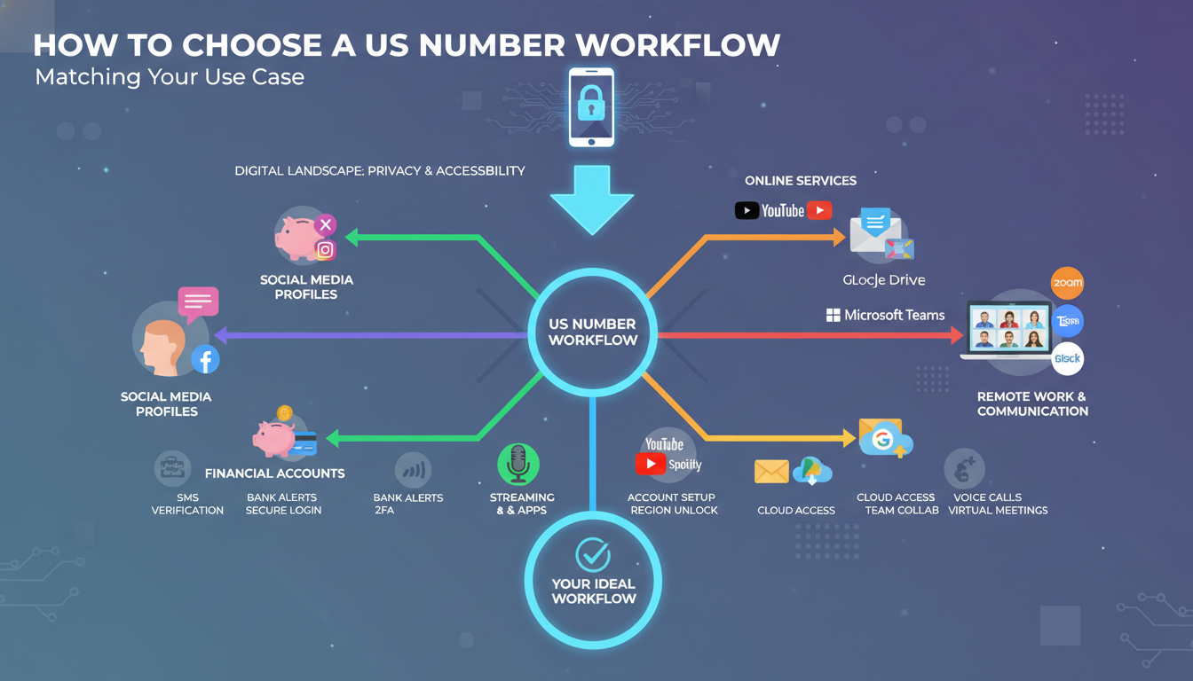 How to Choose a US Number Workflow That Matches Your Use Case