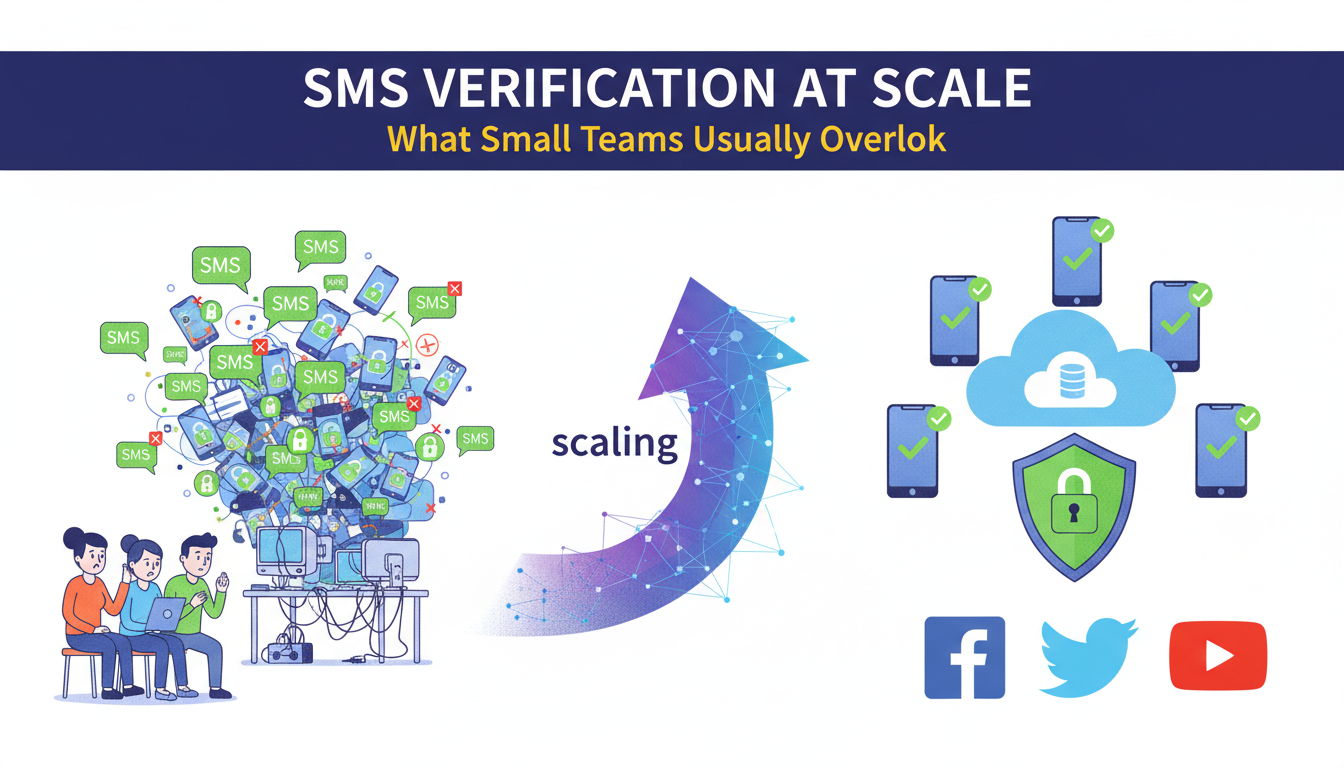 SMS Verification at Scale: What Small Teams Usually Overlook