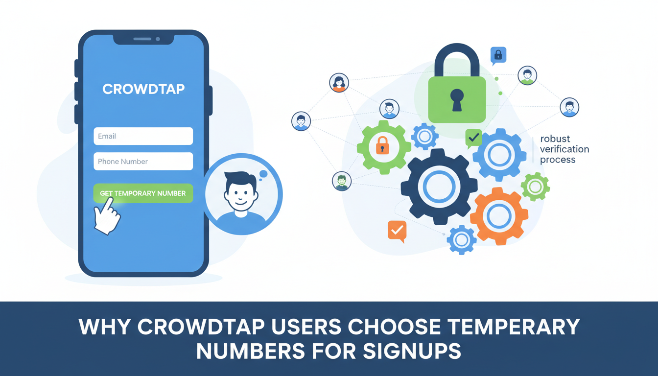 Why Crowdtap Users Choose Temporary Numbers for Signups