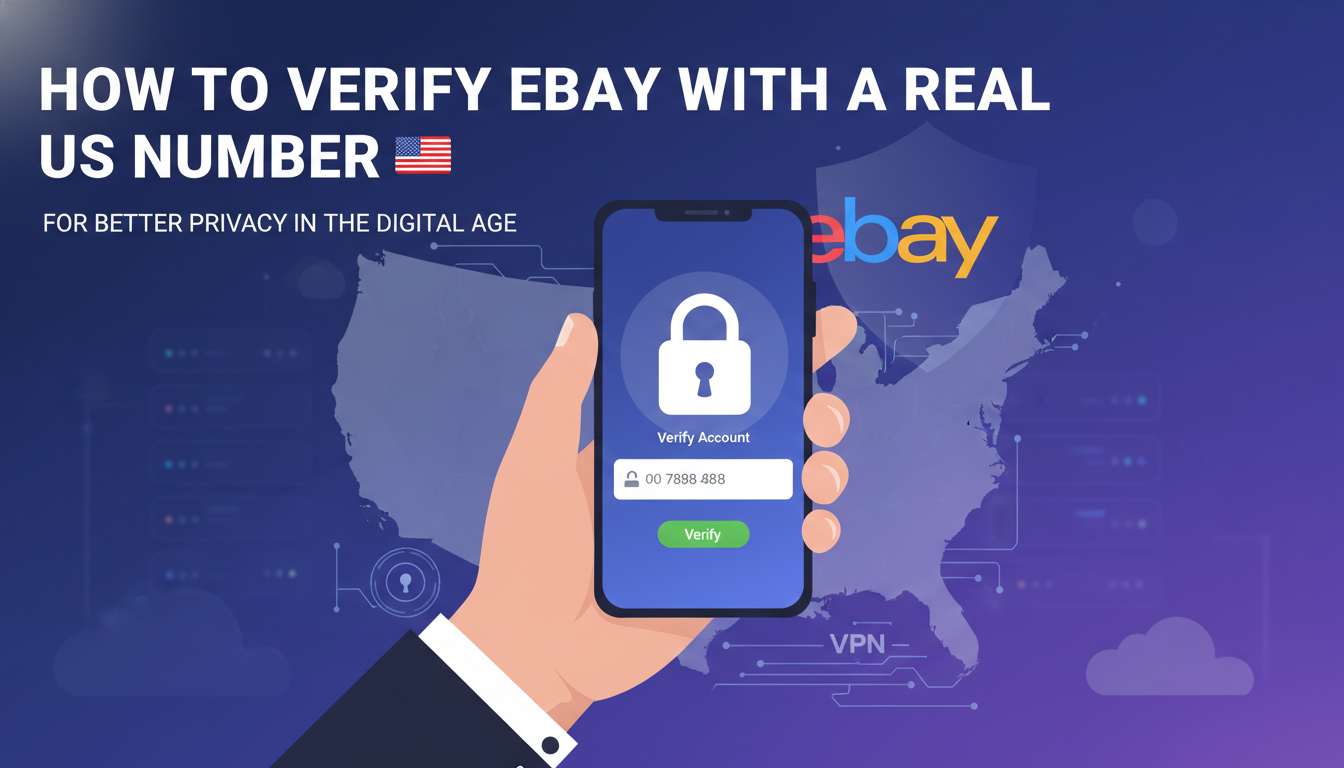 How to Verify eBay With a Real US Number for Better Privacy