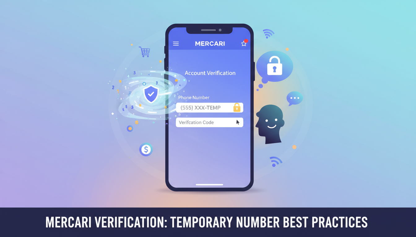 Best Practices for Mercari Verification With a Temporary Number