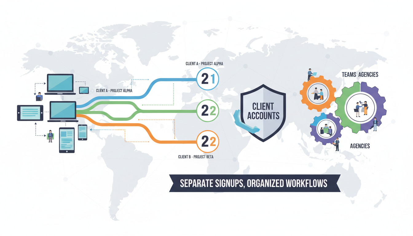 How Teams Keep Client Signups Separate With Secondary Numbers