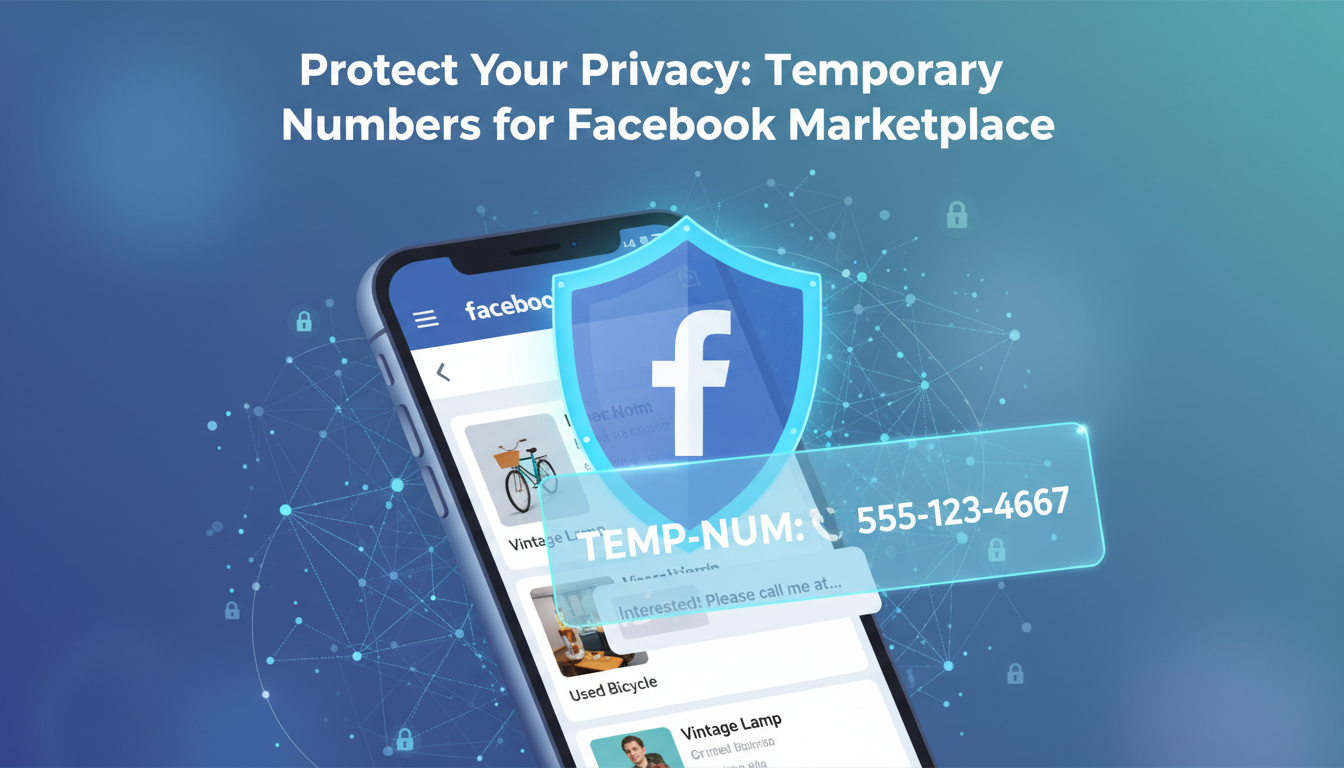 How to Use a Temporary Number for Facebook Marketplace Without Exposing Your Real Number