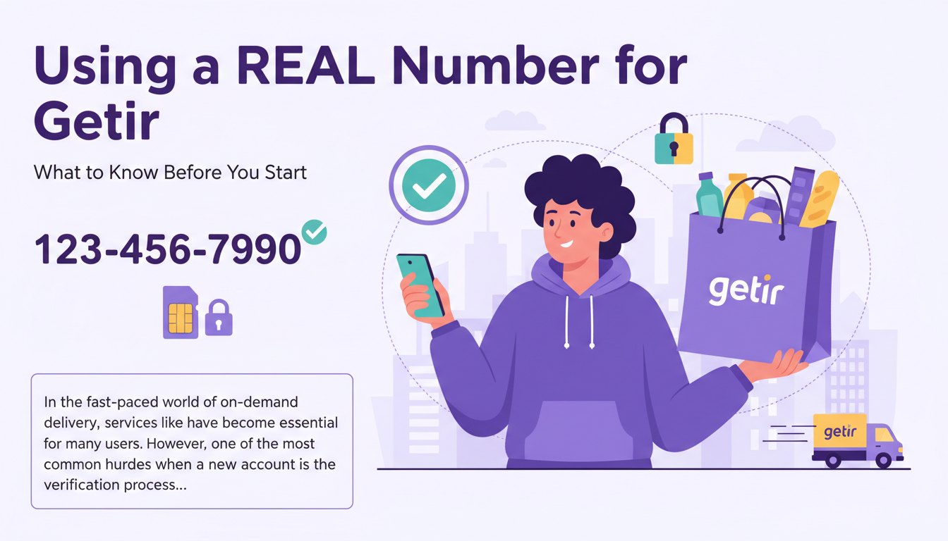 Using a Real Number for Getir: What to Know Before You Start