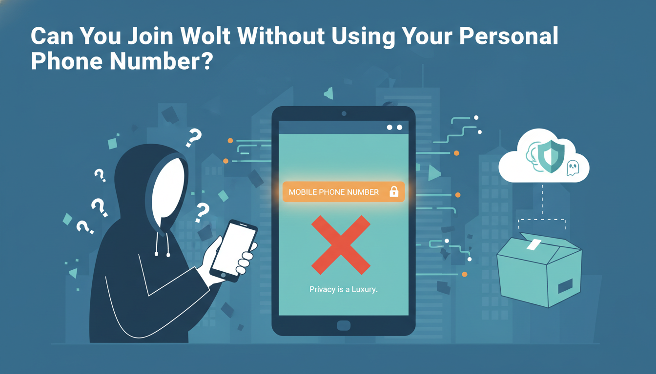 Can You Join Wolt Without Using Your Personal Phone Number?