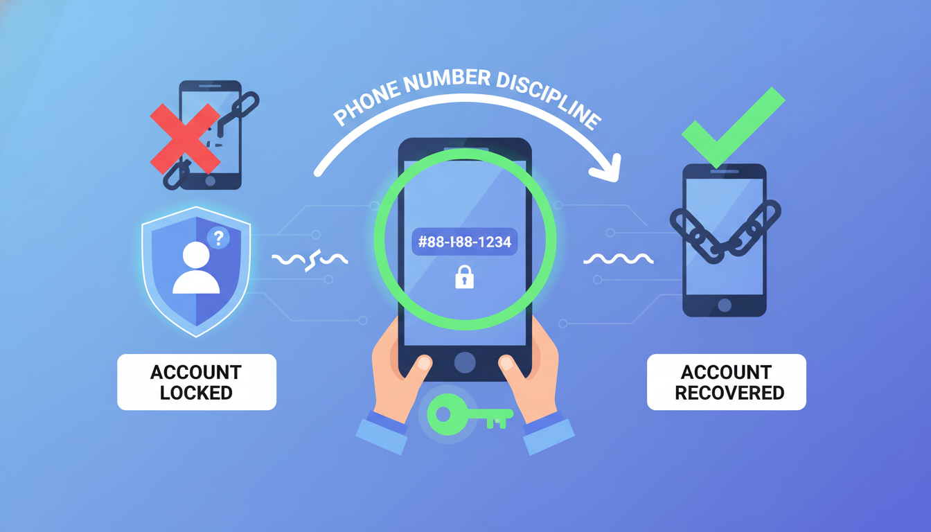 Account Recovery Starts With Better Phone Number Discipline
