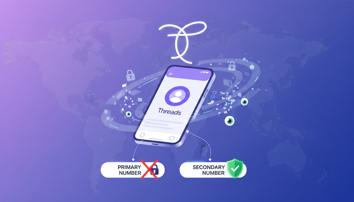 Threads Signups and Privacy: Why a Secondary Number Helps