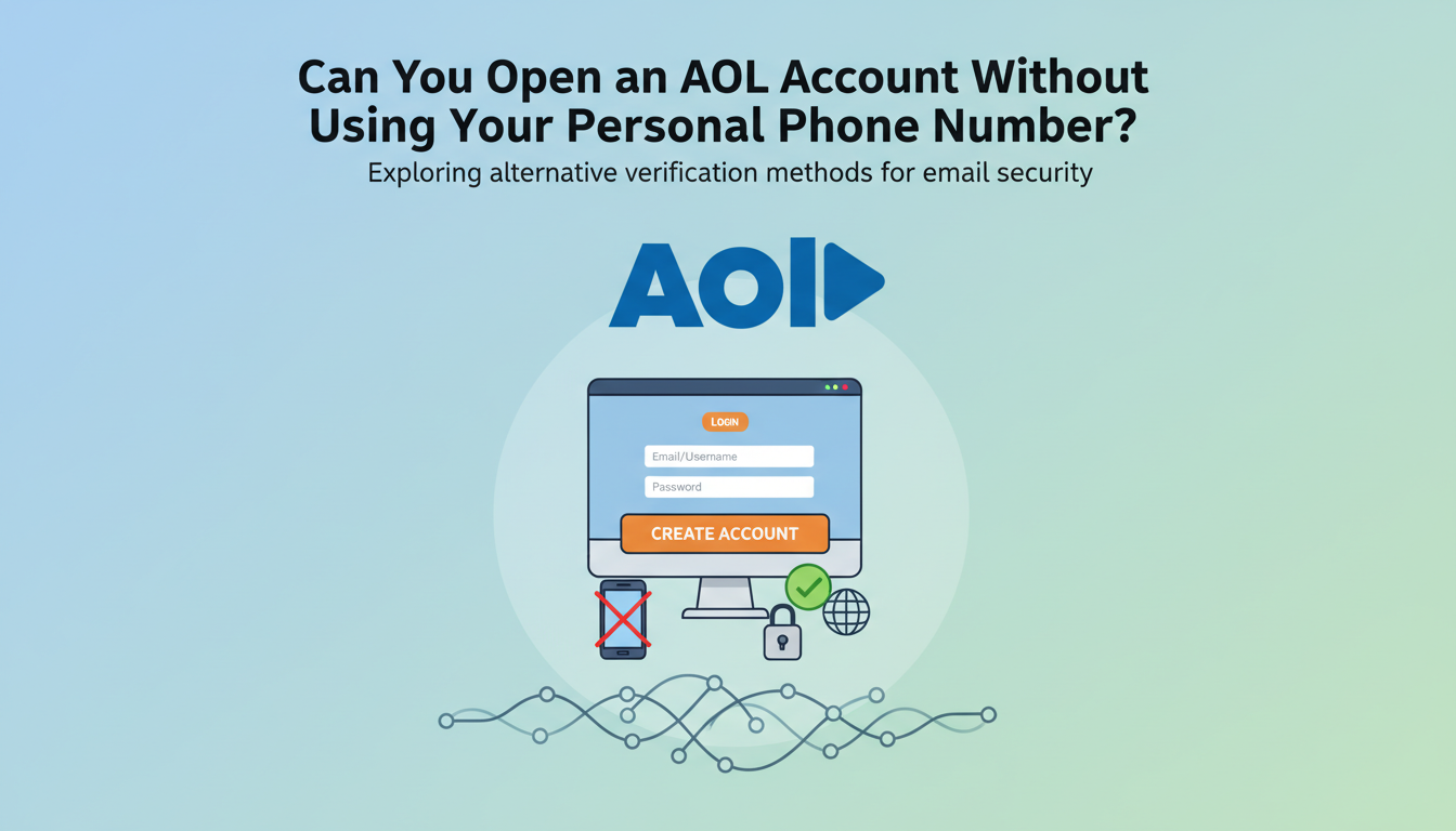 Can You Open an AOL Account Without Using Your Personal Phone Number?