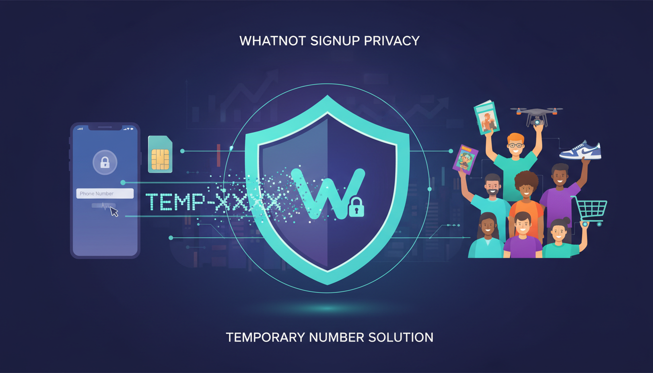 Whatnot Signups and Privacy: Why a Temporary Number Helps