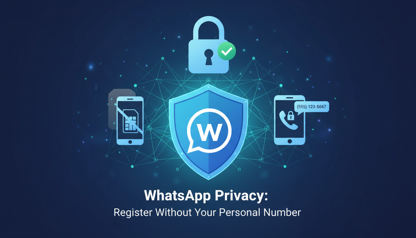 How to Register a WhatsApp Account Without Using Your Personal Phone Number