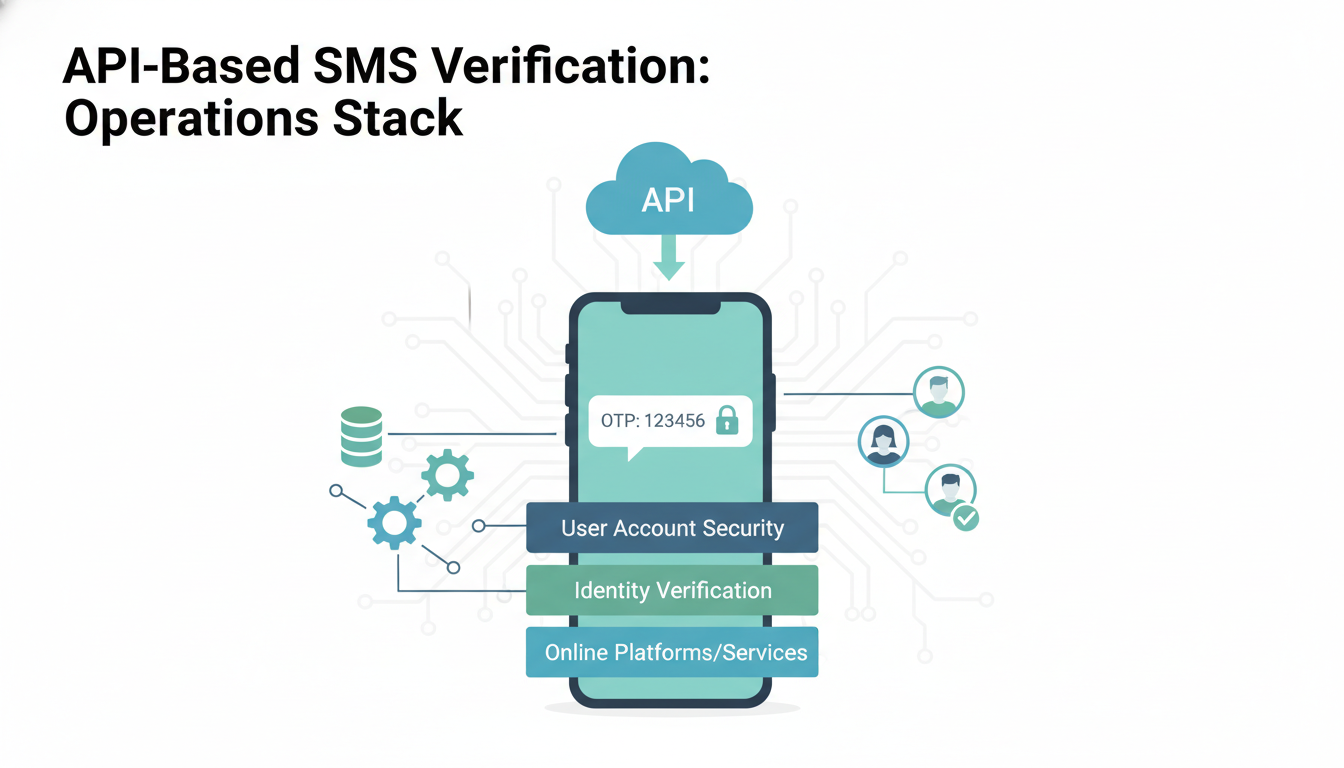 API-Based SMS Verification: Where It Fits in an Operations Stack