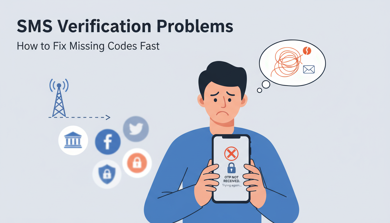 OTP Not Received? How to Fix SMS Verification Problems Fast