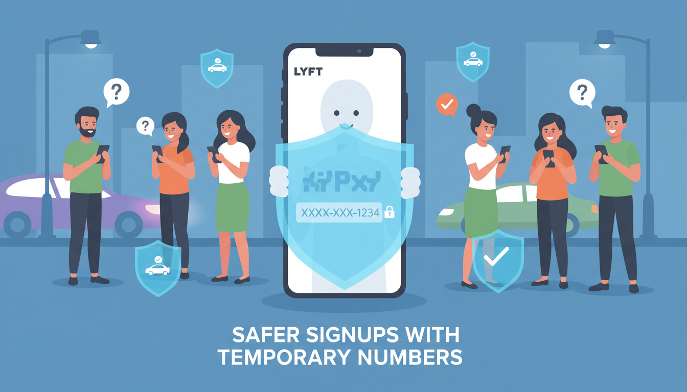 Why Lyft Users Choose Temporary Numbers for Safer Signups