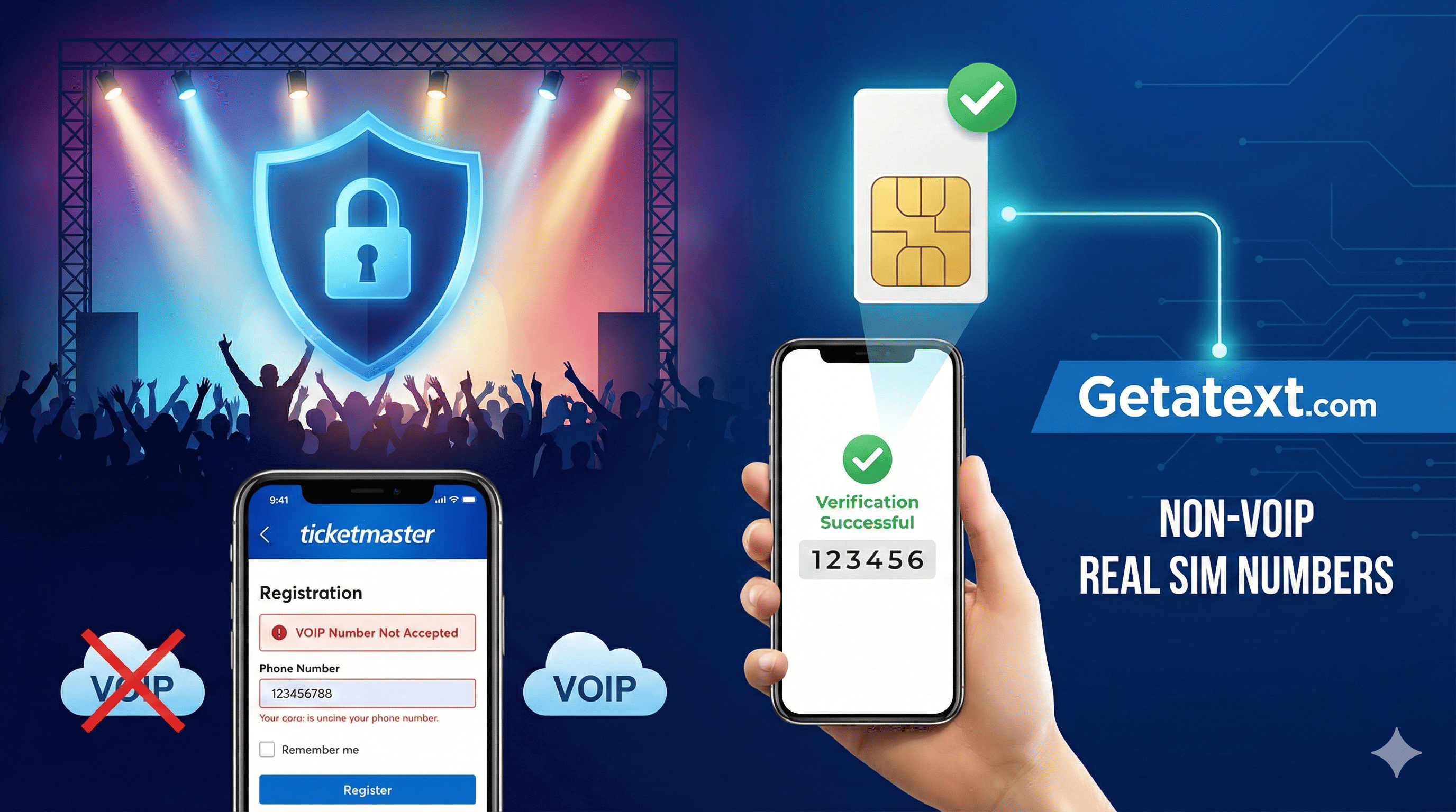 How to Register for Ticketmaster Without Using Your Personal Phone Number