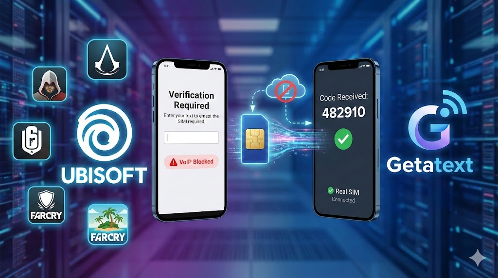 How to Register on Ubisoft and Verify Your Account Using Getatext